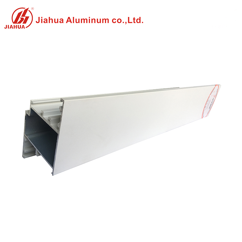 Différents poudre Couleur blanc revêtement aluminium Profilés PVC pour Foshan Porte