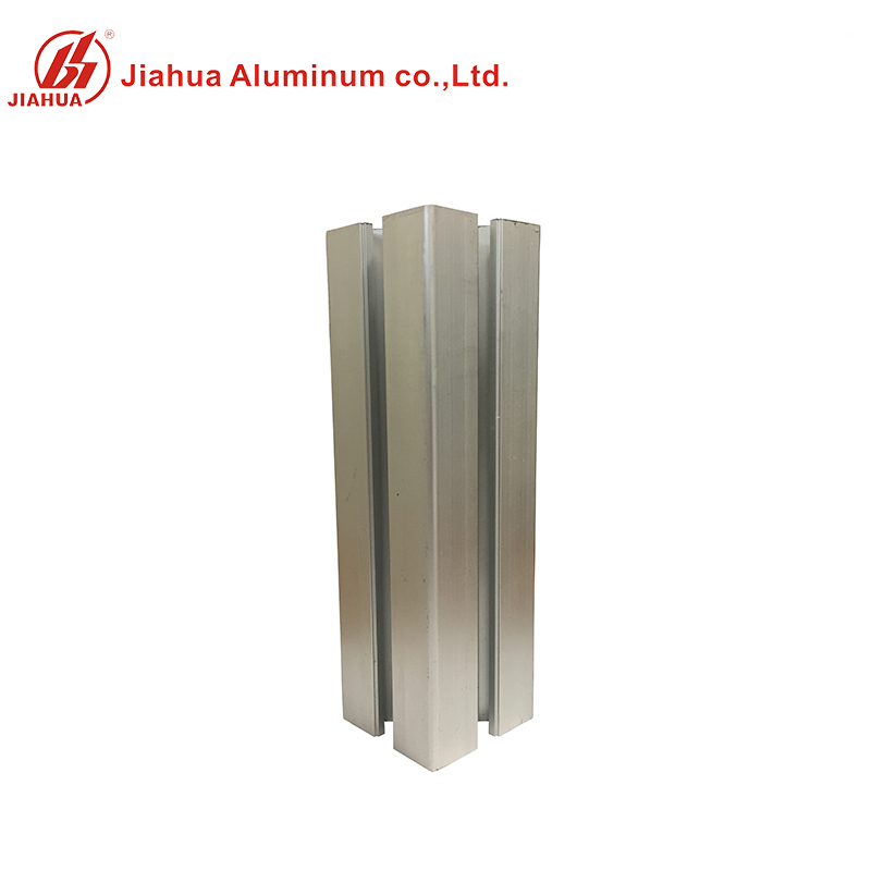 Le cadre en aluminium expulsé industriel modulaire de fente de 6063 T profile le cadre linéaire de balustrade pour la table de travail