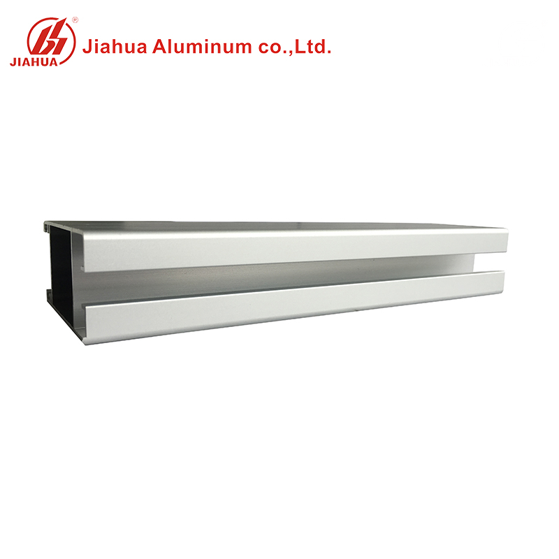 JIA HUA Argent Couleur aluminium anodisé T Profils des tracés d'extrusion en Chine