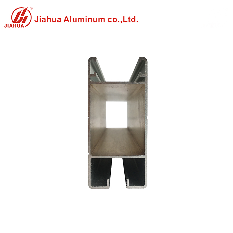 JIA HUA Argent Couleur aluminium anodisé T Profils des tracés d'extrusion en Chine