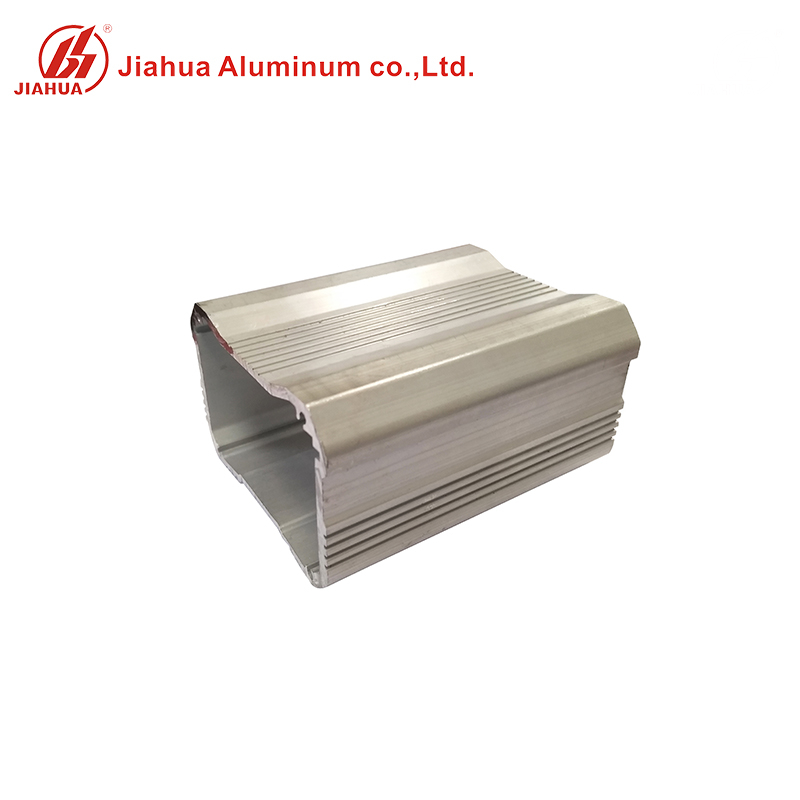 Aluminium anodisé carré de haute qualité en aluminium argenté extrudé enfermer les profils pour carte PCB