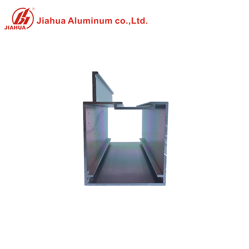 Profils en aluminium carrés de cadre d'extrusion pour le prix de fenêtres à battants par kilogramme