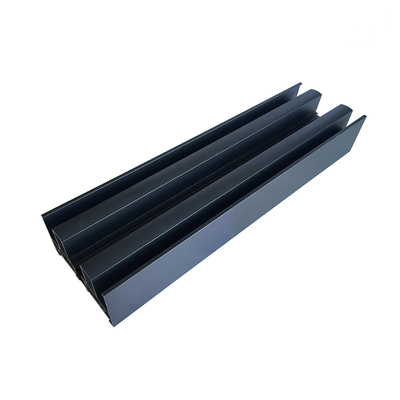 Profils en aluminium de voie d'extrusion de coupure thermique de Jia Hua pour les doubles fenêtres en verre de glissement