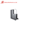 Système de porte en verre encadré par battant en aluminium d'épaisseur de 2.0mm pour le bureau
