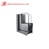 Série 80 à bas prix de la fenêtre à cadre coulissant en aluminium commercial horizontal pour les ventes